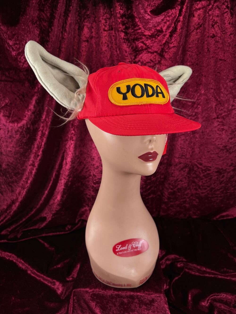 Vintage Star Wars Yoda Hat - Freemountain Thinking Cap Company Child Costume Cap